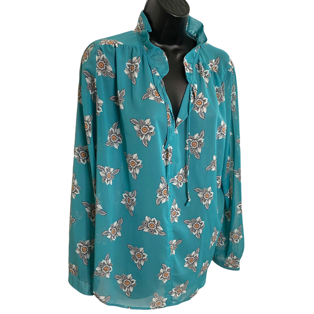 Loft Outlet Floral Blouse - M